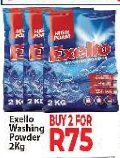 Exello Washing Powder 2Kg