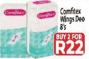 Comfitex Wings Deo 8's
