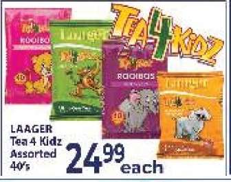 LAAGER Tea 4 Kidz Assorted