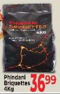 Phindani Briquettes 4Kg