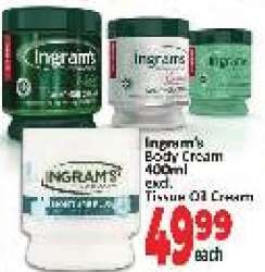 Ingram's Body Cream 400ml