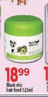 BLACK CHIC HAIR FOOD 125ML