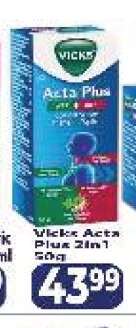 Vicks Acta Plus 2in1