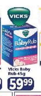Vicks Baby Rub 45g