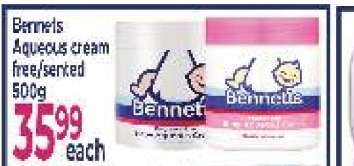Bennetts Aqueous cream