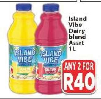 Island Vibe Dairy blend Assrt 1L