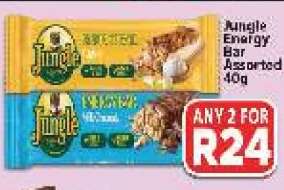 Jungle Energy Bar Assorted 40g