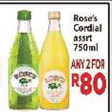 Rose's Cordial