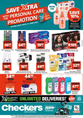 Checkers catalogue  - 08/06/2026 - 21/06/2026.