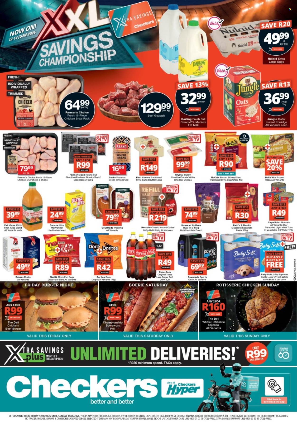 Checkers specials - 12/06/2026 - 14/06/2026. Page 1