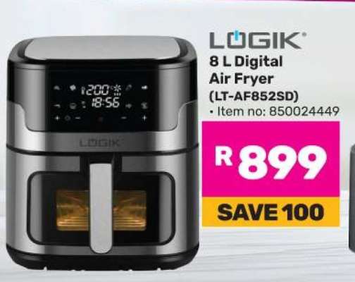 LOGIK 8 L Digital Air Fryer