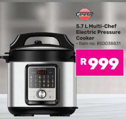 5.7 L Multi-Chef Electric Pressure Cooker