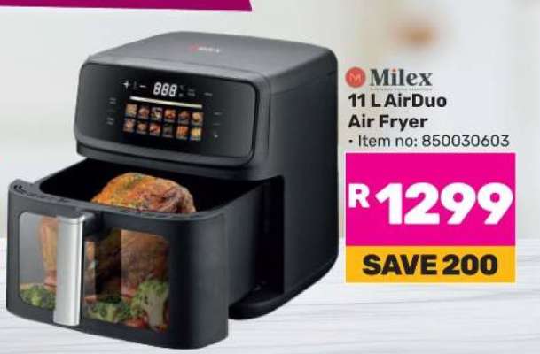Milex 11 L AirDuo Air Fryer