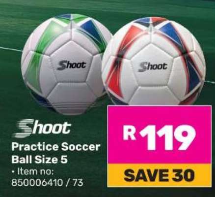 Shoot Practice Soccer Ball Size 5