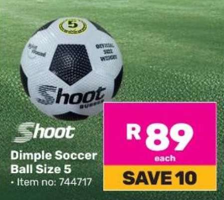 Shoot Dimple Soccer Ball Size 5