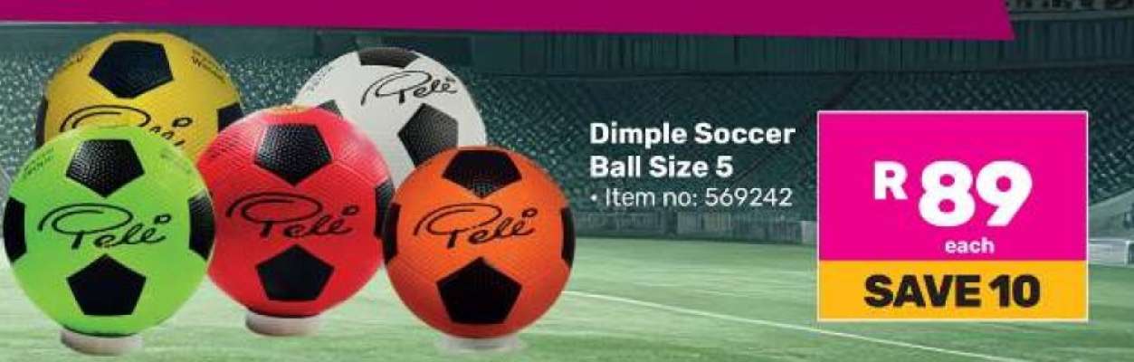 Dimple Soccer Ball Size 5