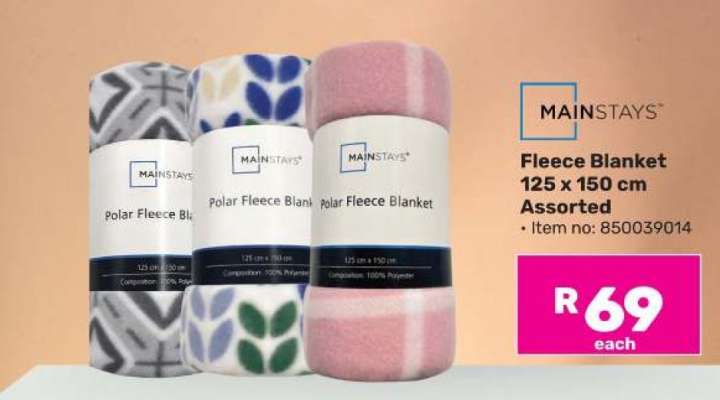 Mainstays Fleece Blanket