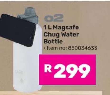o2 1 L Magsafe Chug Water Bottle