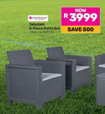Jabulani 4-Piece Patio Set