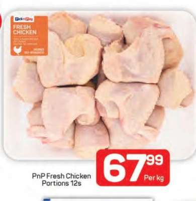 PnP Fresh Chicken Portions 12s