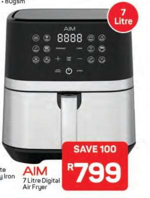 AIM 7 Litre Digital Air Fryer