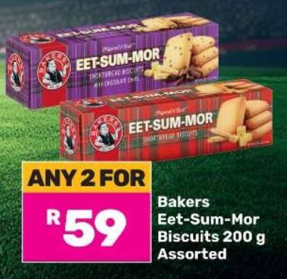 Bakers Eet-Sum-Mor Biscuits 200 g Assorted