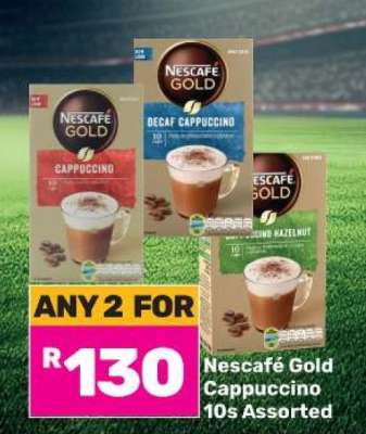 Nescafé Gold Cappuccino 10s Assorted