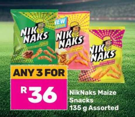NikNaks Maize Snacks