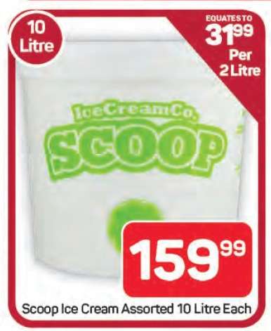 Scoop Ice Cream Assorted