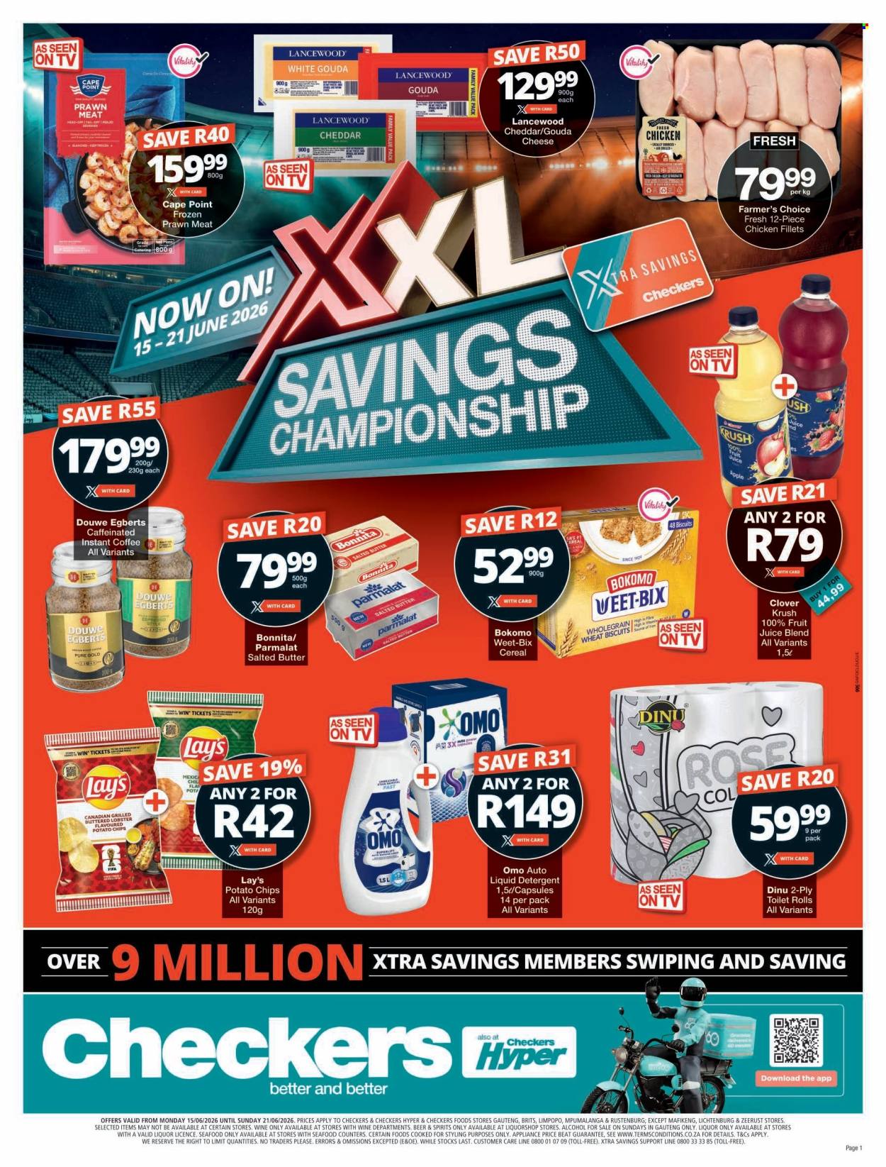 Checkers specials - 15/06/2026 - 21/06/2026. Page 1