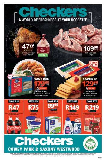 Checkers catalogue  - 15/06/2026 - 21/06/2026.