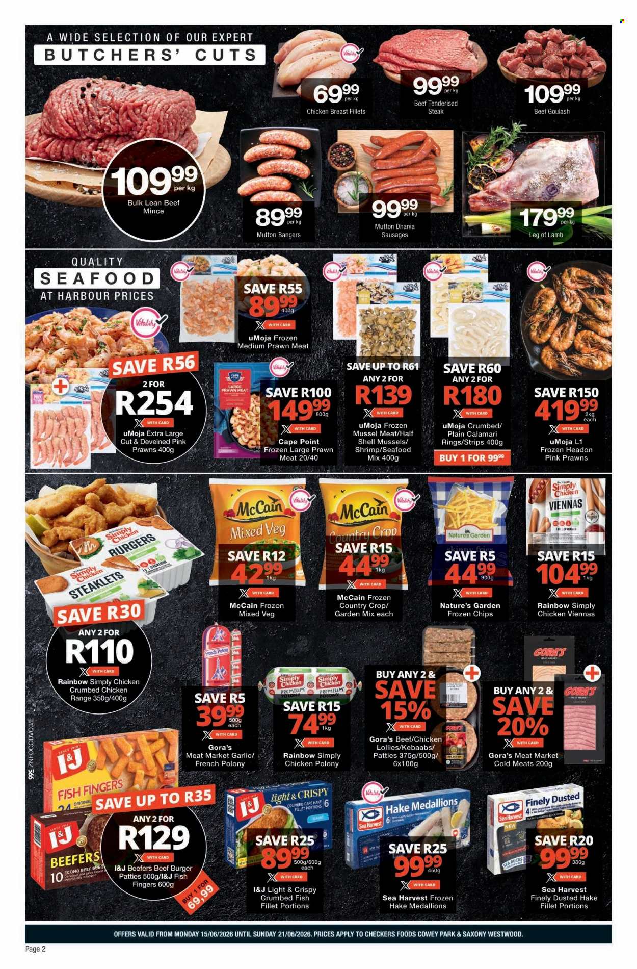 Checkers specials - 15/06/2026 - 21/06/2026. Page 2