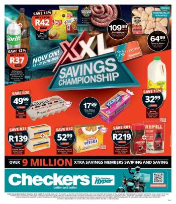 Checkers catalogue  - 15/06/2026 - 21/06/2026.