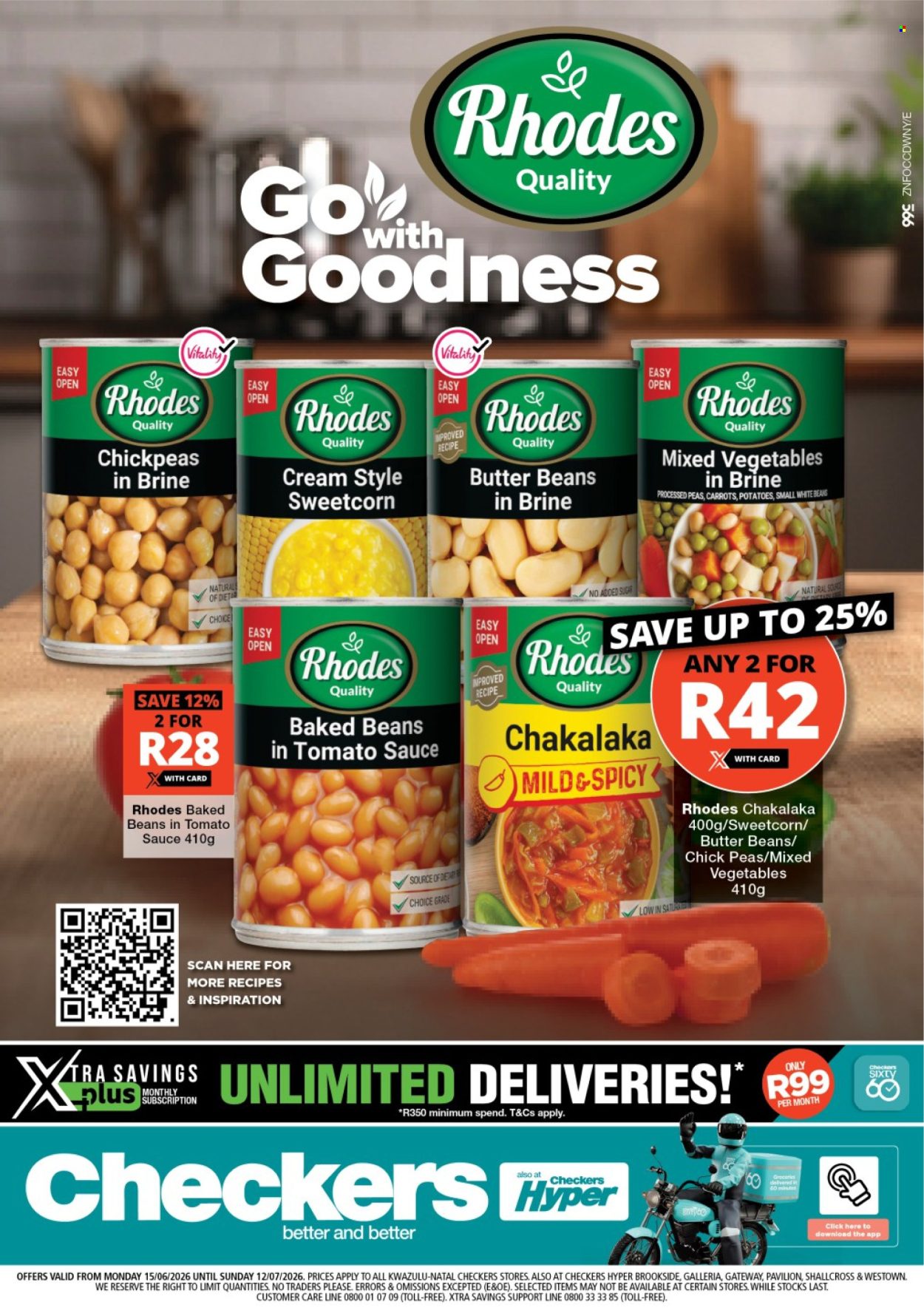 Checkers specials - 15/06/2026 - 12/07/2026. Page 1