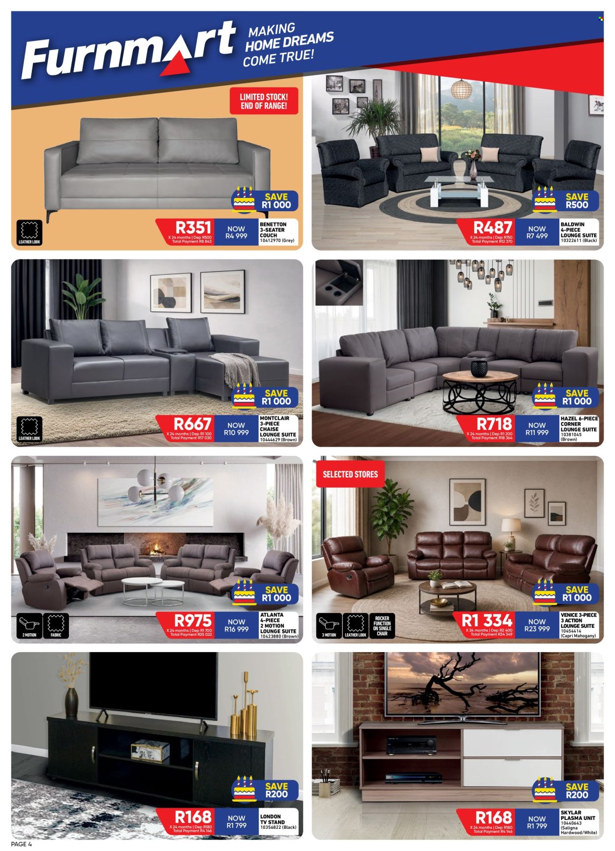 Furnmart specials - 15/06/2026 - 12/07/2026. Page 4