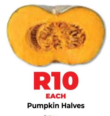Pumpkin Halves