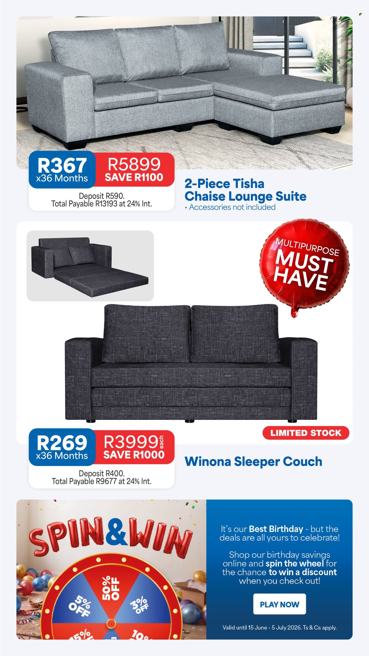 OK Furniture specials - 15/06/2026 - 05/07/2026. Page 4
