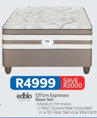137cm Espresso Base Set