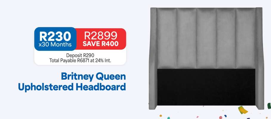 Britney Queen Upholstered Headboard