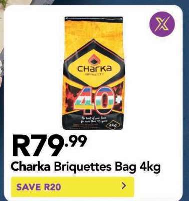 Charka Briquettes Bag 4kg