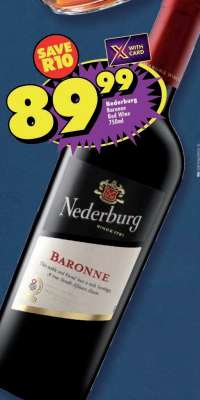 Nederburg Baronne Red Wine 750ml