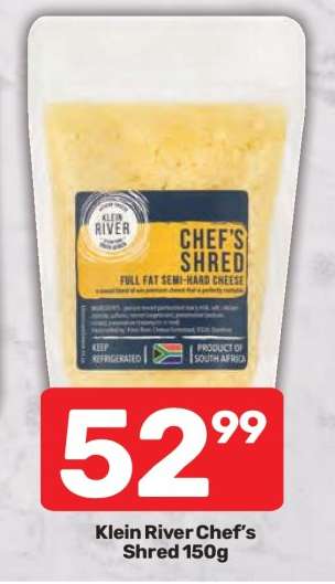 Klein River Chef's Shred 150g