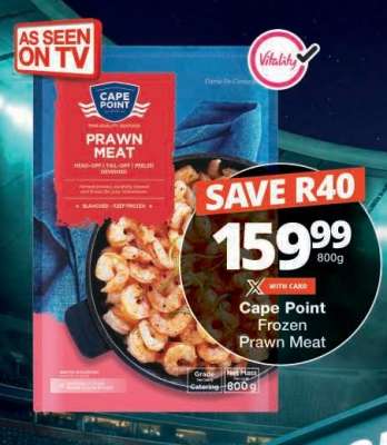 Cape Point Frozen Prawn Meat