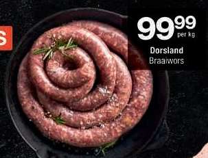 Dorsland Braaiwors