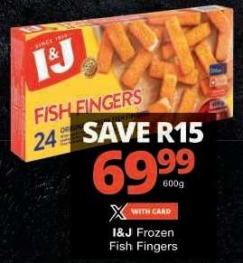 I&J Frozen Fish Fingers