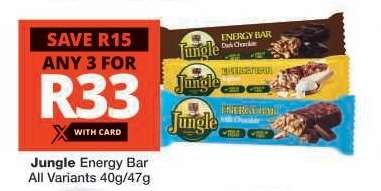 Jungle Energy Bar