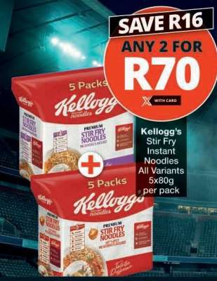 Kellogg’s Stir Fry Instant Noodles