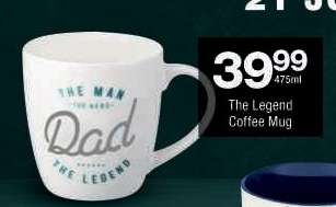 The Legend Coffee Mug