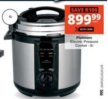 Platinum Electric Pressure Cooker