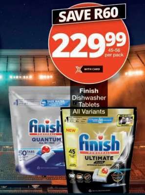 Finish Dishwasher Tablets